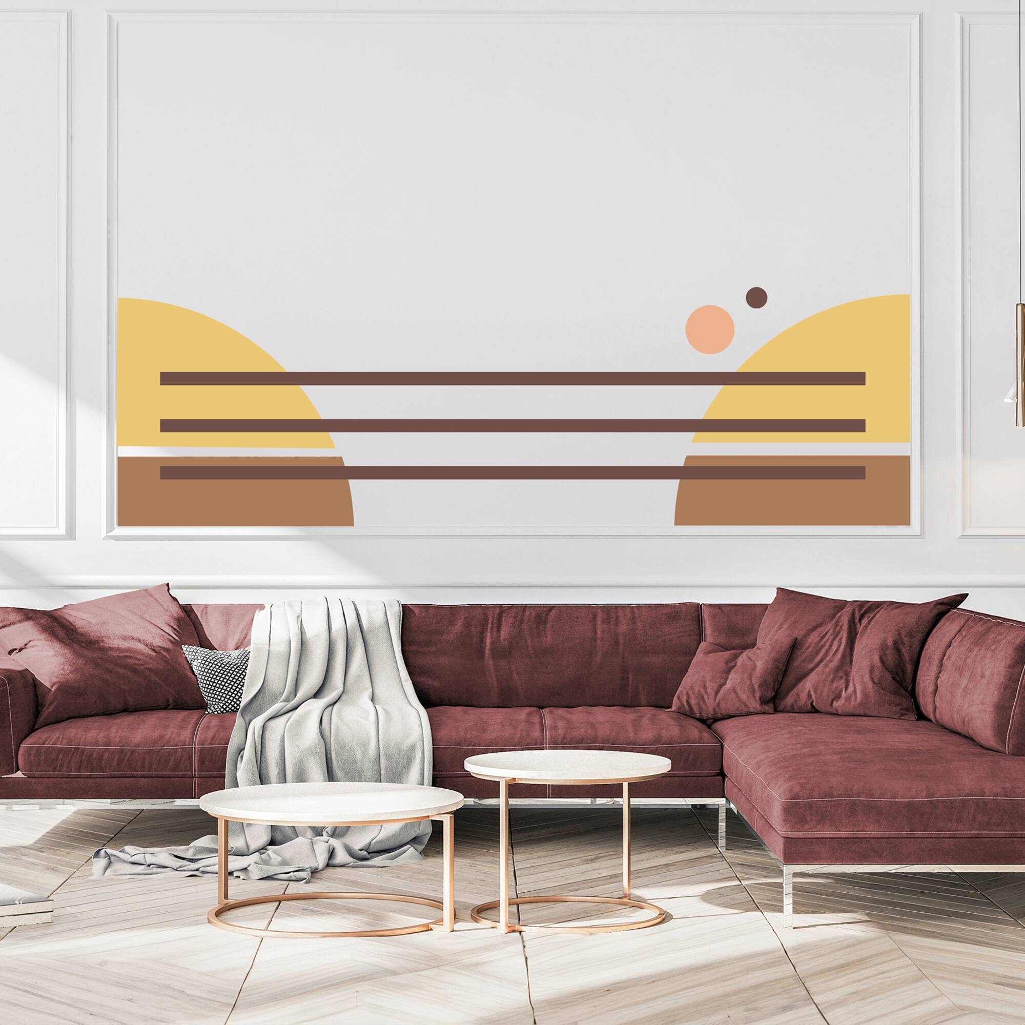 WallPops Very Gay Paint Rise Up Lights Modular Mural Peel & Stick Wall Decals